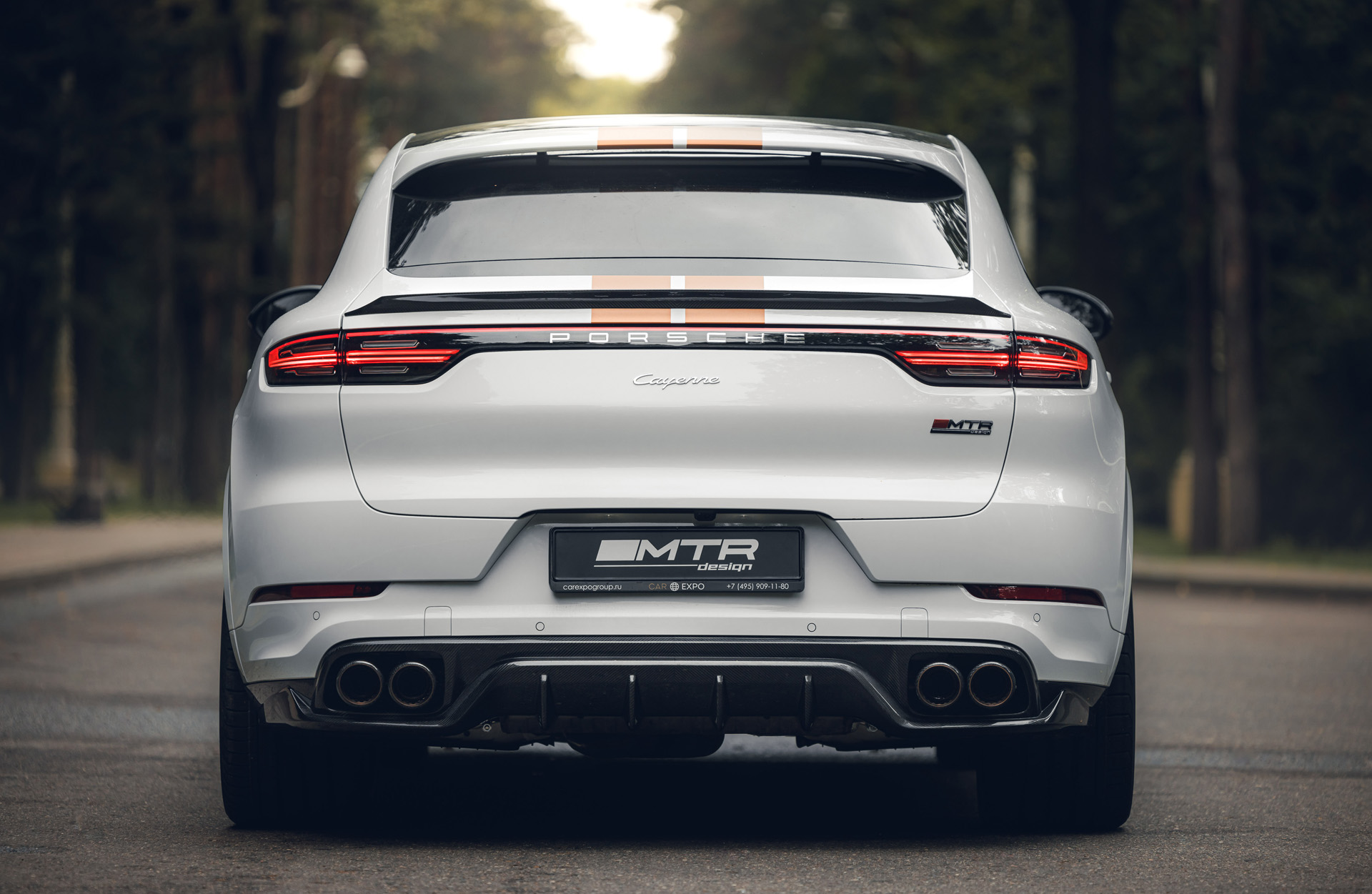 14019 Обвес MTR Design для Porsche Cayenne Coupe (2017-2023, 9Y3)
