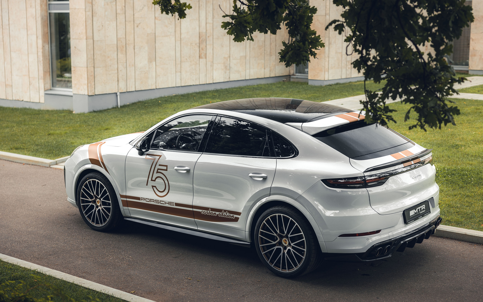 Аэродинамический обвес МТР Дизайн для Порше Каен Купе (9Y3) (2017&ndash;2023) ABS-пластик | Штатная установка | Для комплектаций Base / S / Turbo