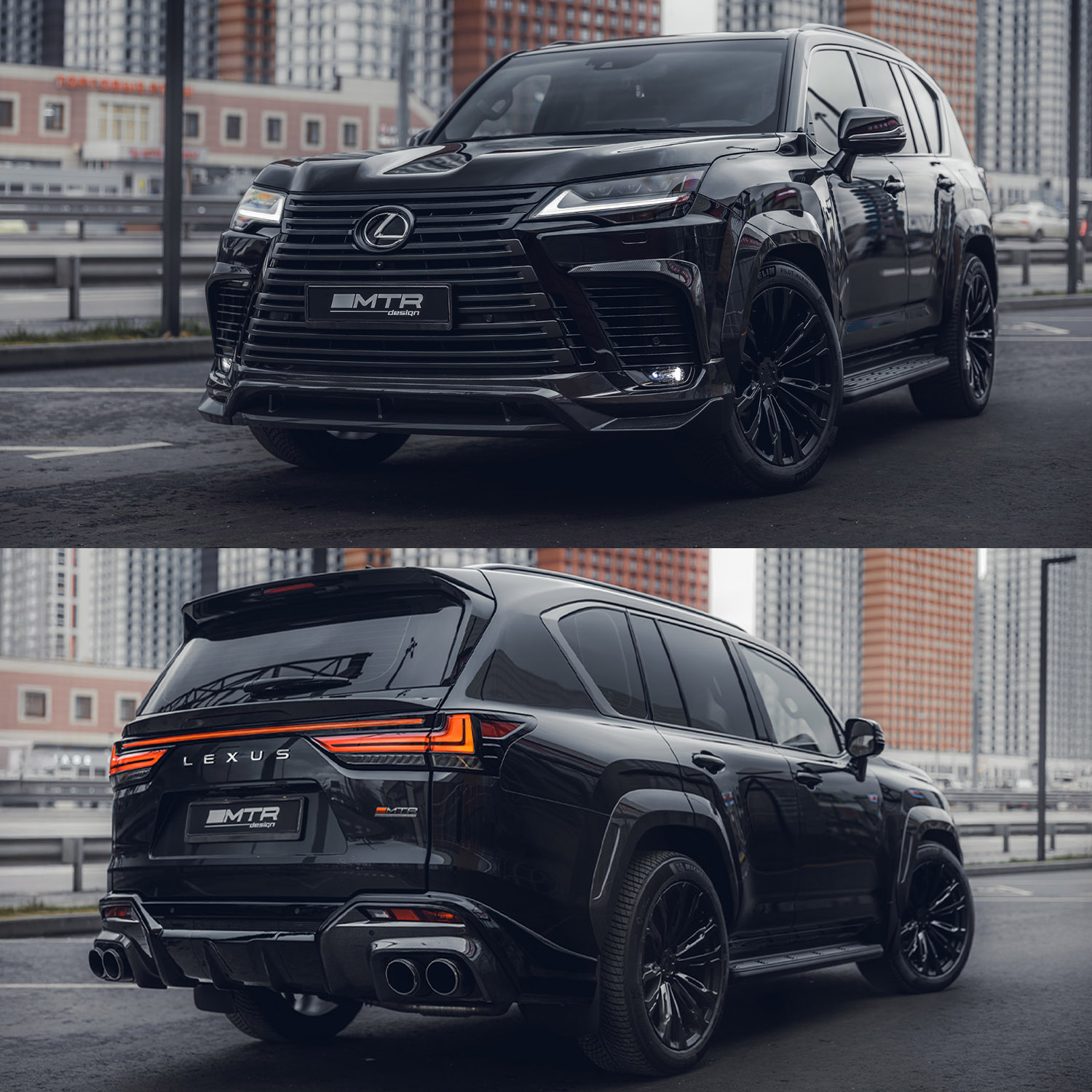  Карбоновый обвес MTR Design для Lexus LX 500d / 600 (2021+, J301)