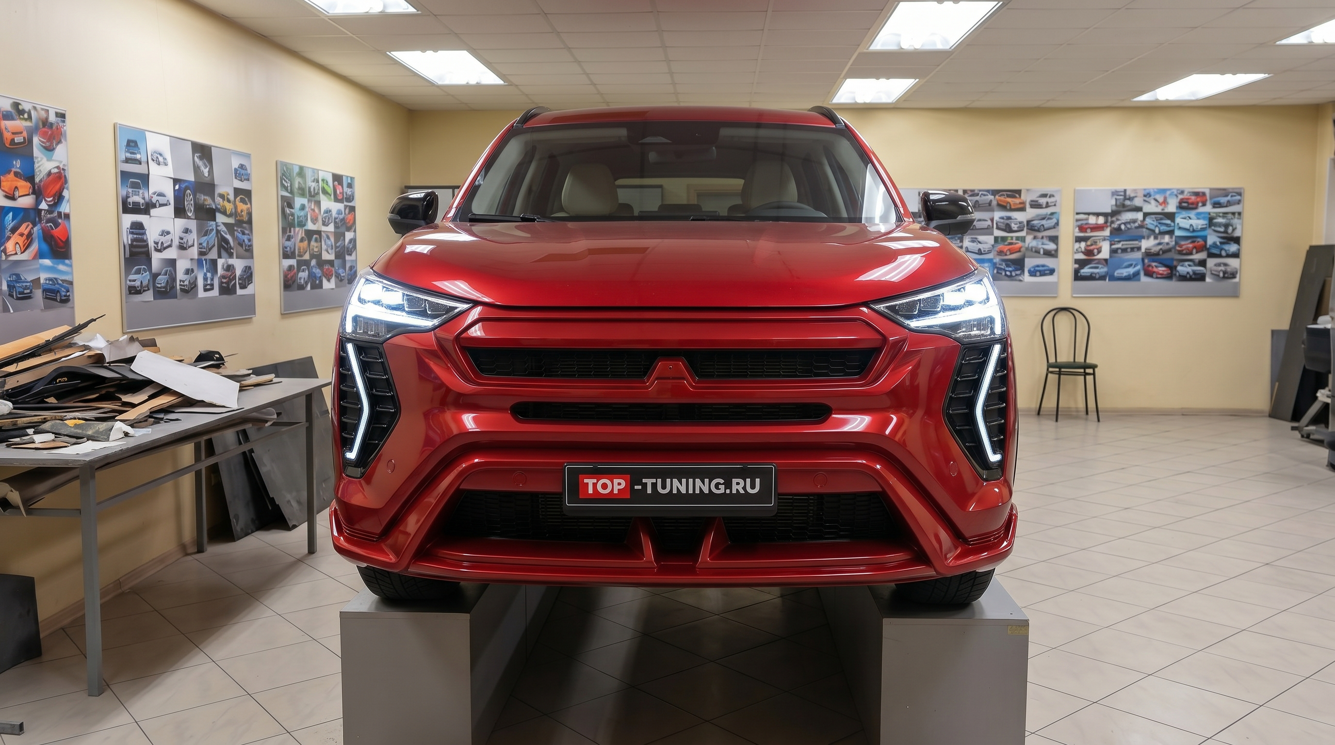 14030 Передний бампер NRX для Haval Jolion (2021+)