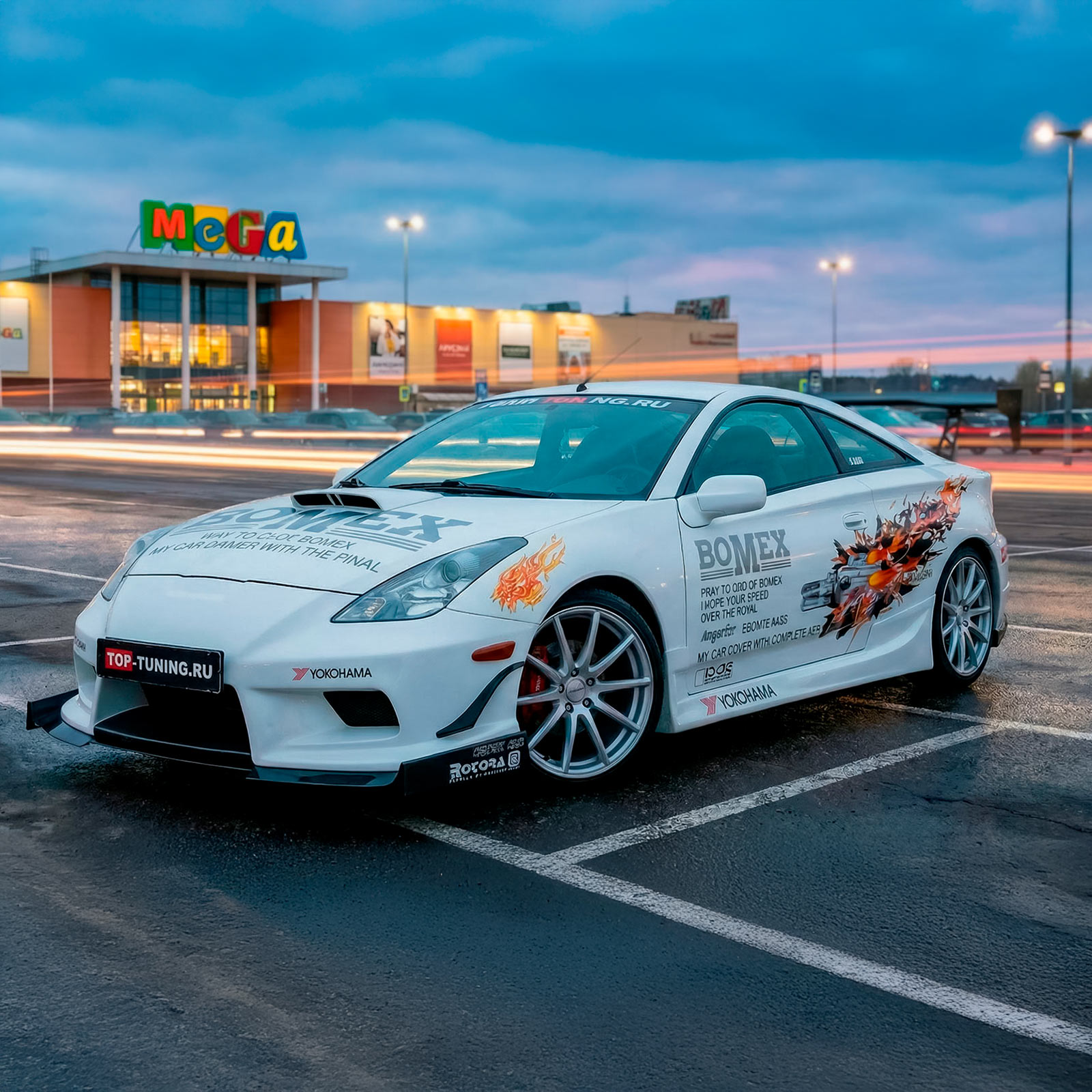 Обвес BMX на Toyota Celica T23