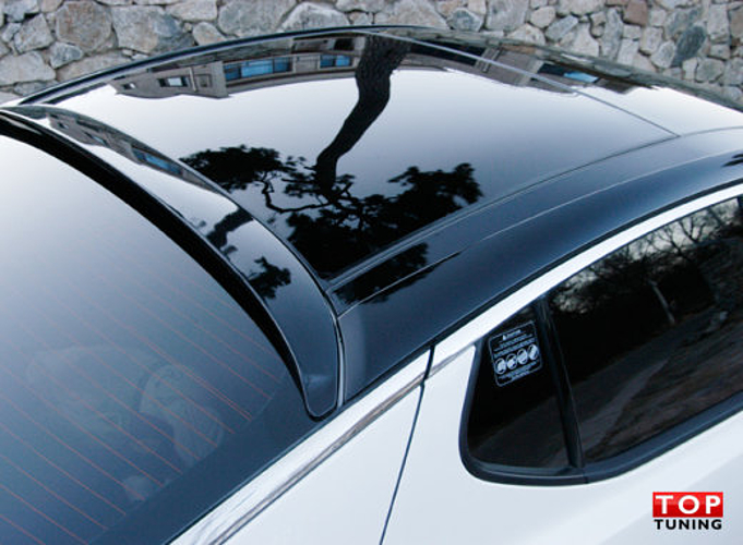 Спойлер на крышу. Окрашенный. Купить. Тюнинг Киа Оптима - К5