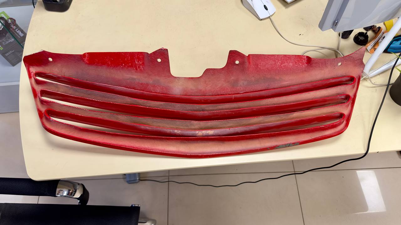 Тюнинг Киа Церато – Спортивная решетка радиатора без места под значок