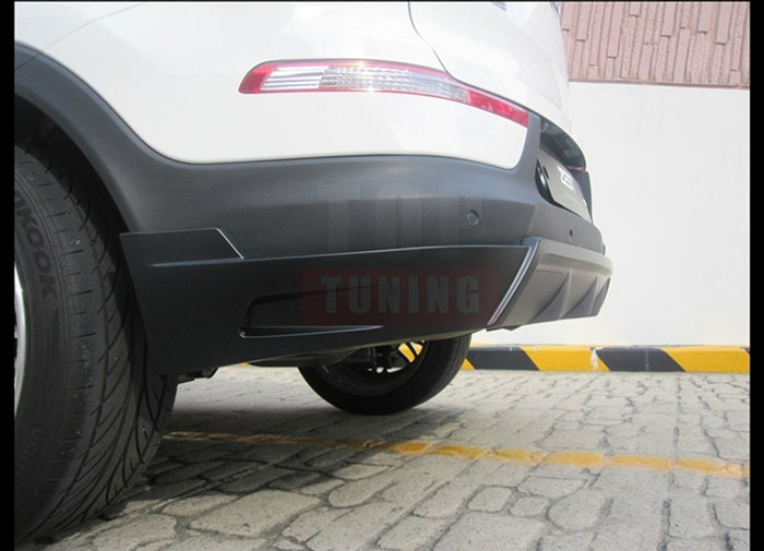 Накладка на задний бампер - Тюнинг обвес «Zest» для автомобилей Киа Спортейдж 3
