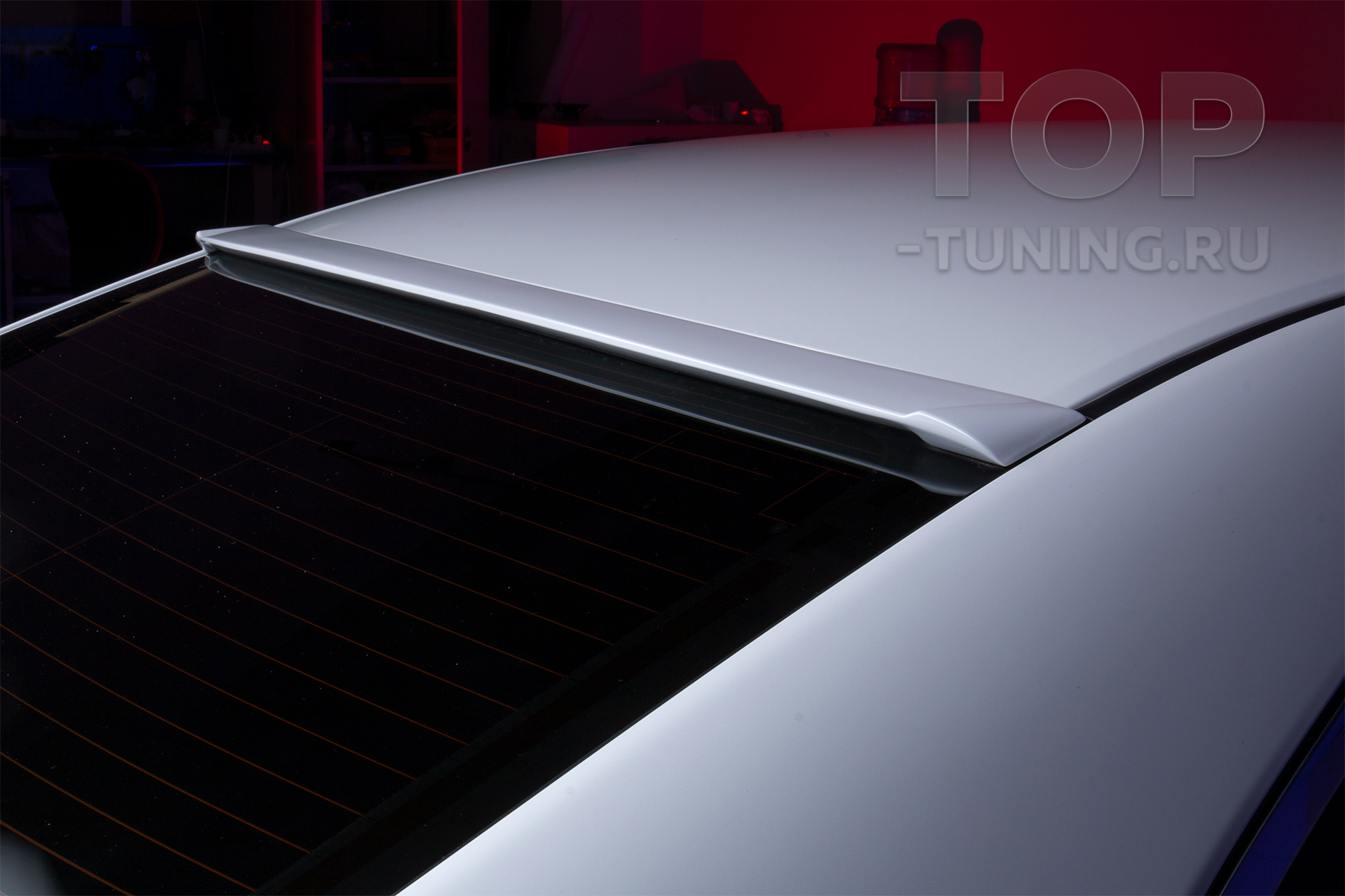 Тюнинг Хонда Аккорд 8 - накладка на стекло, козырек крыши