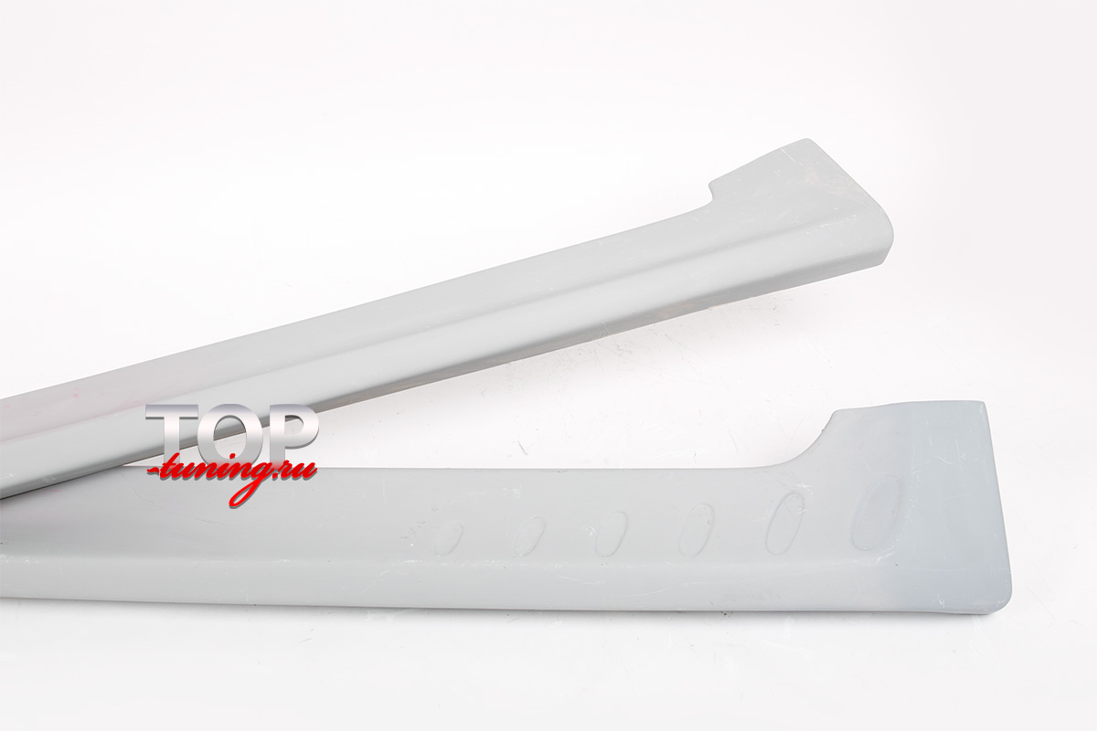 Накладки на пороги - обвес Ксемо - Тюнинг Шевролет Круз 2 (дорестайлинг, 2009 / 2012)