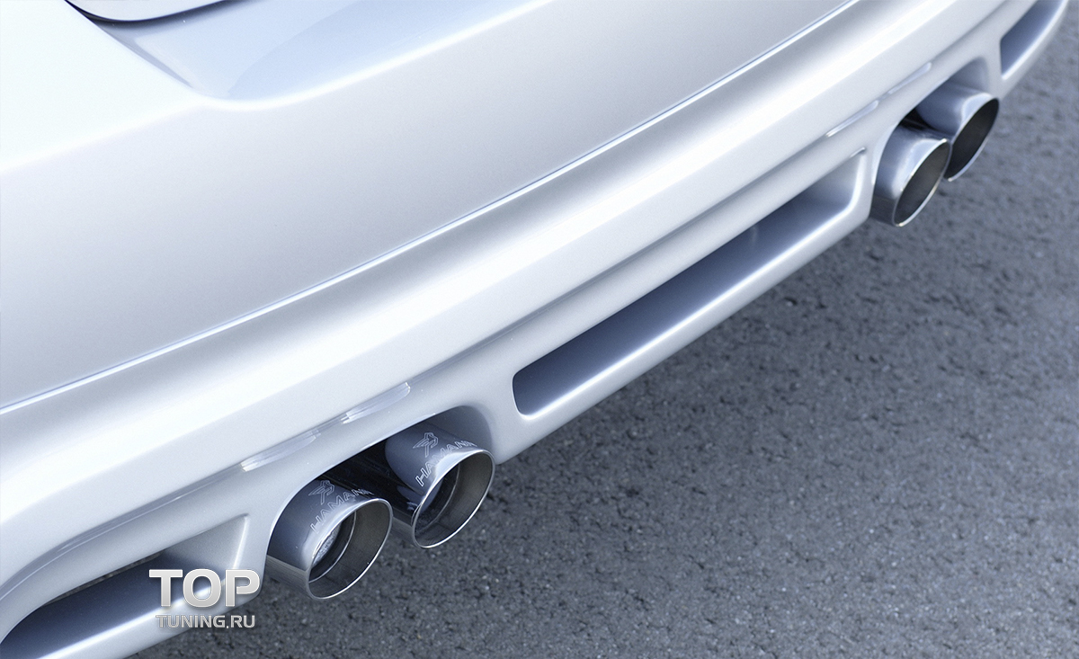 Тюнинг БМВ 3 Е90 (дорестайлинг) - Юбка заднего HMN Competition.