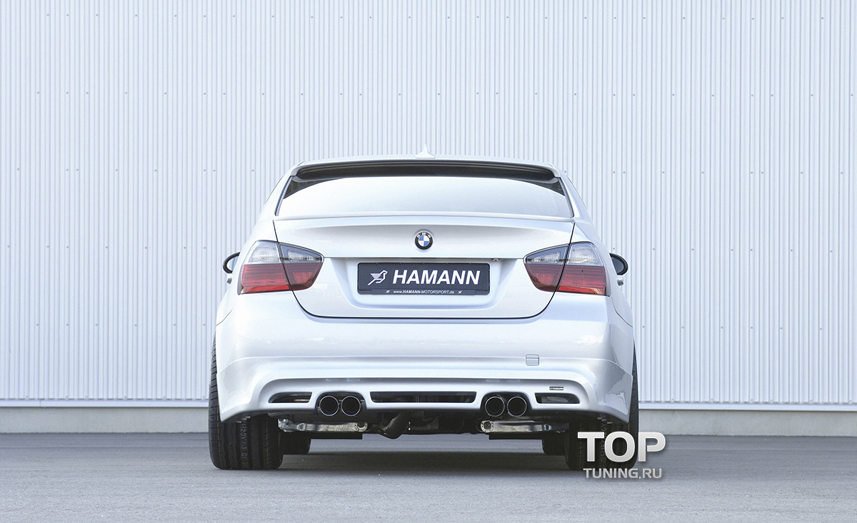 Тюнинг БМВ 3 Е90 (дорестайлинг) - Юбка заднего HMN Competition.