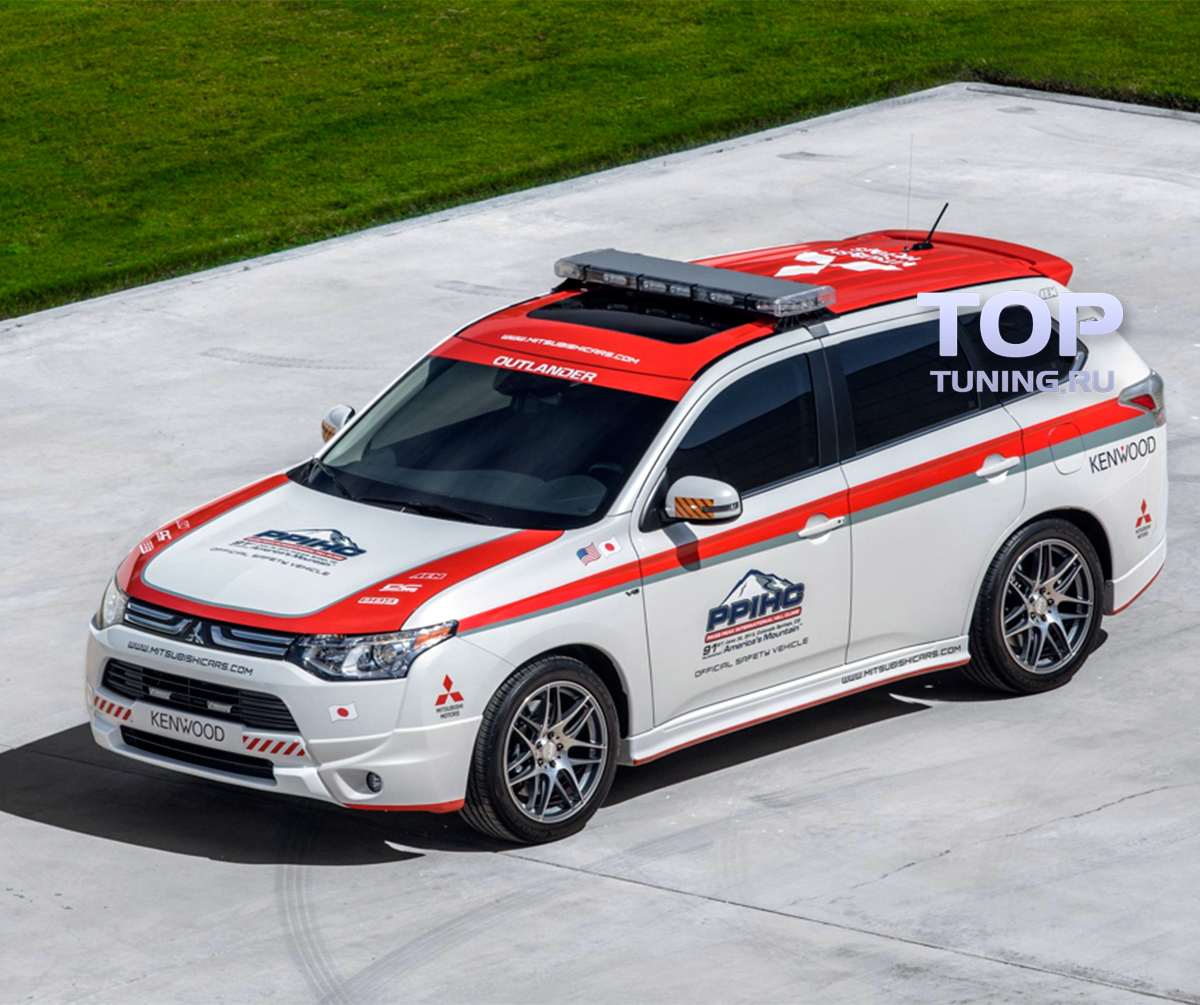 Тюнинг - Пороги Samurai Pikes Peak Edition на Mitsubishi Outlander 3