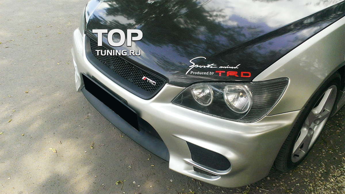 Передний бампер - Модель TRD / JDM (new) - Тюнинг Toyota Altezza / Lexus IS200