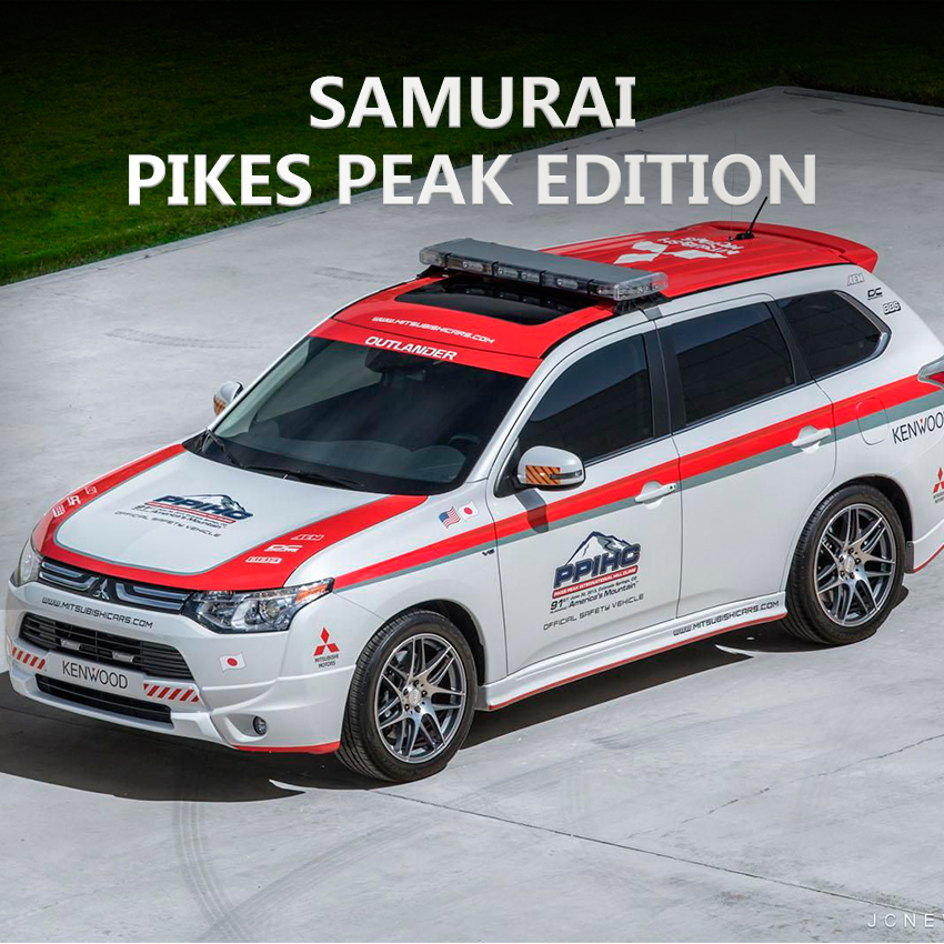 Тюнинг - Обвес Samurai Pikes Peak Edition на Mitsubishi Outlander 3