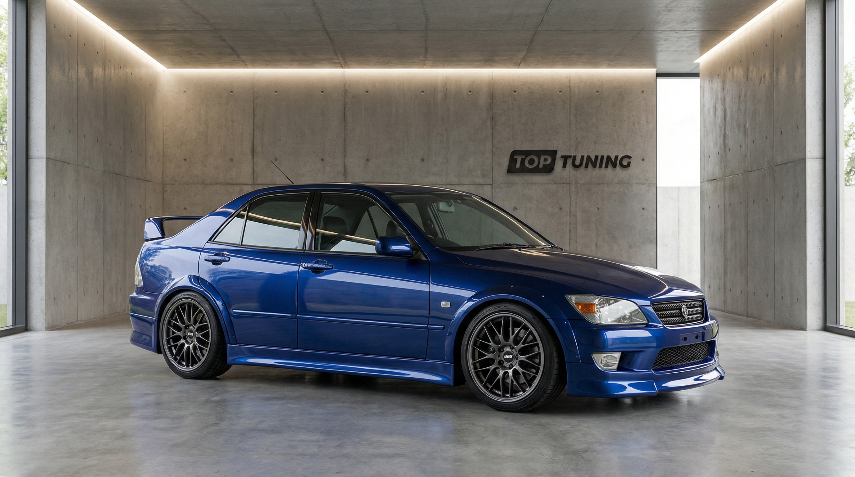 Комплект тюнинг накладок Вальд на Тойота Альтезза и Лексус ИС 200