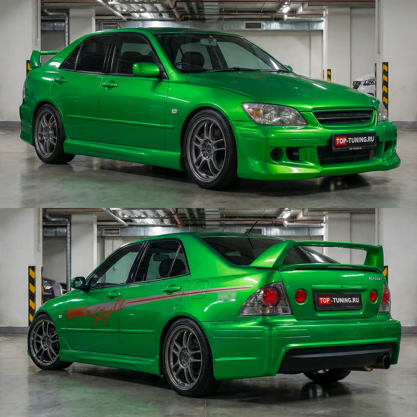 Обвес STF на Toyota Altezza is200