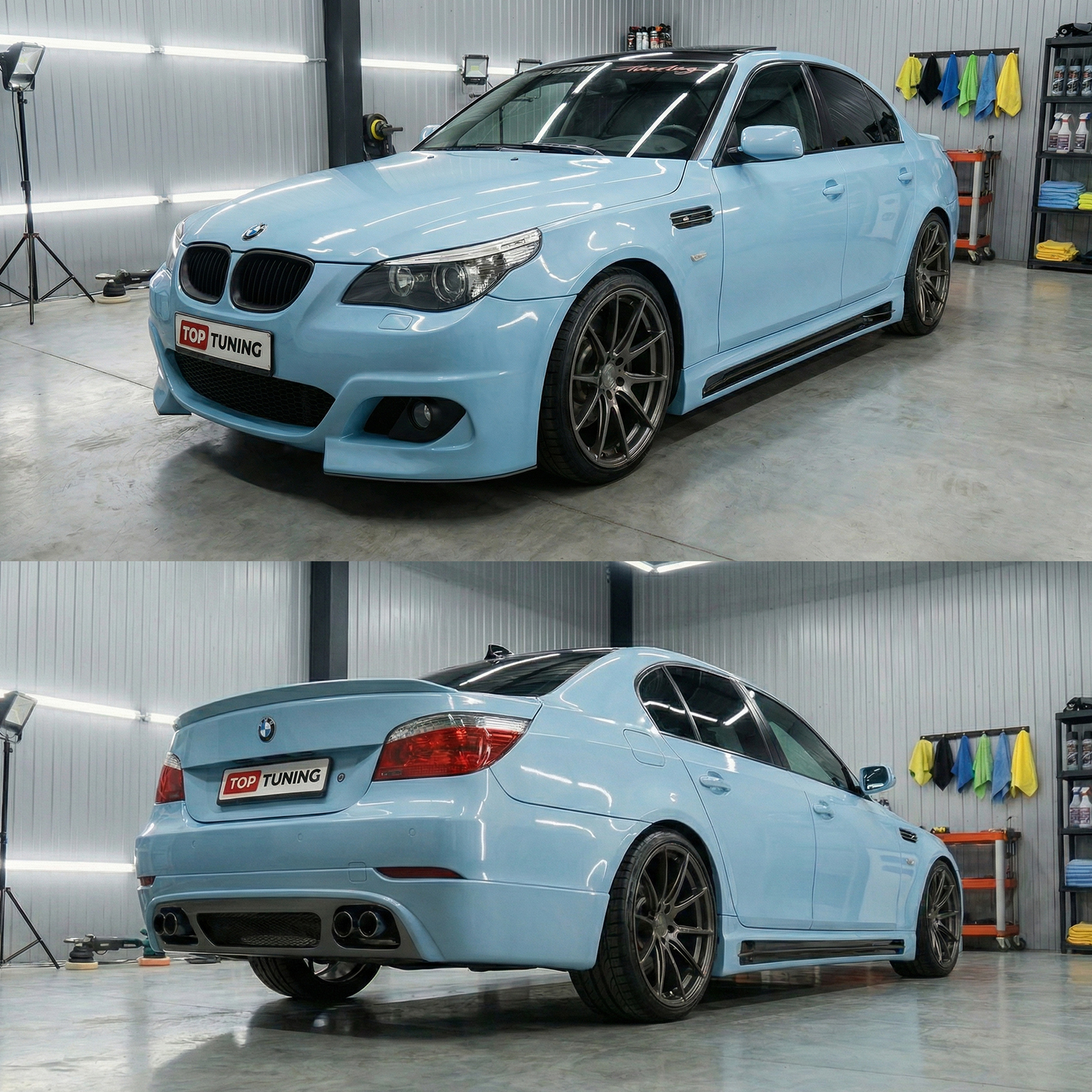 Обвес RGR на BMW 5 E60, E61, M5