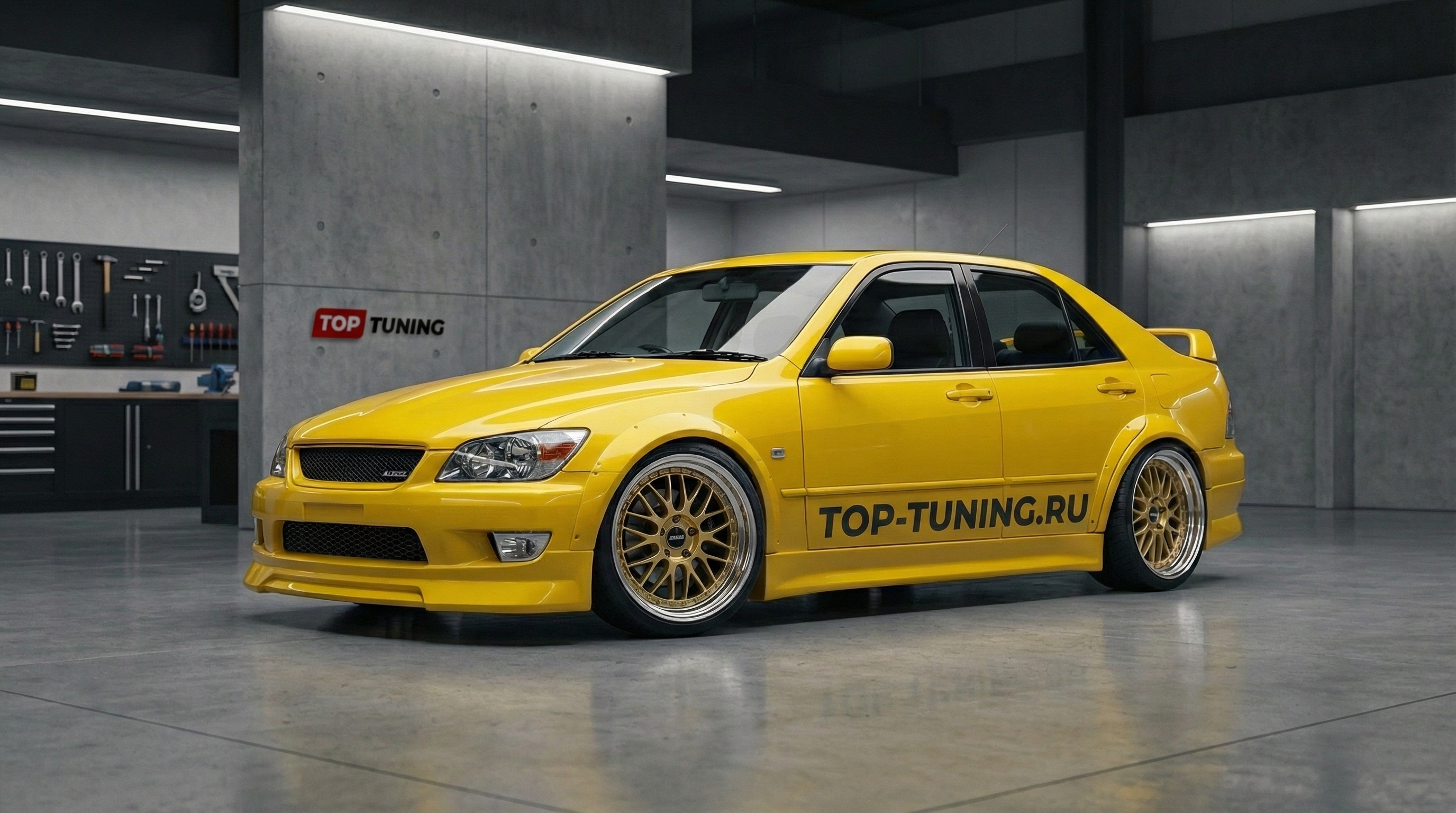 Обвес WALD Style на Toyota Altezza is200