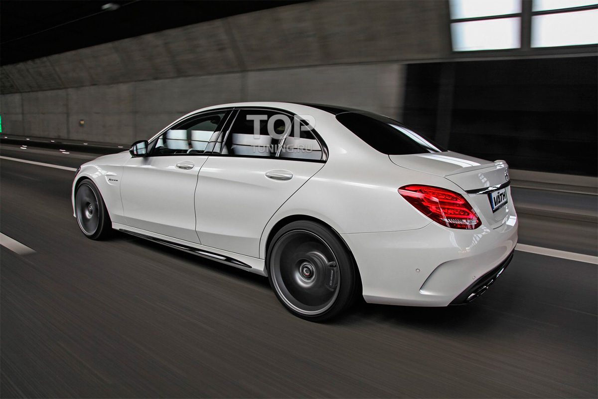 Комплект обвеса AMG C63 - Тюнинг Mercedes C-Class W205. 6281 Обвес AMG C63 на Mercedes C-Class W205