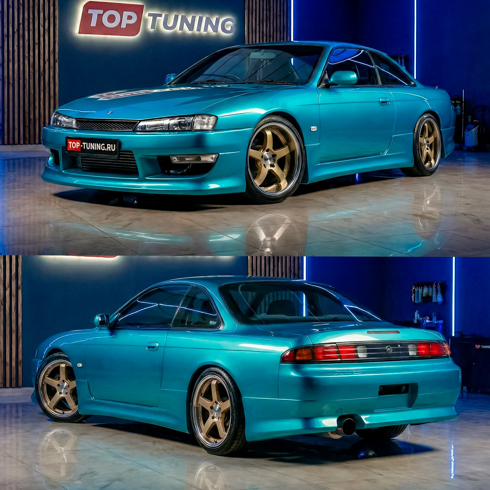 Обвес Origin Aggressive на Nissan Silvia S14