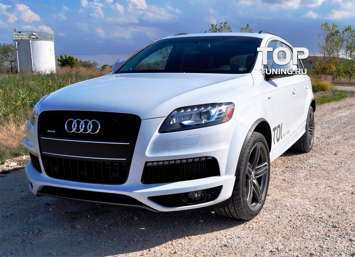 Расширители арок S-Line (FIBER) на Audi Q7