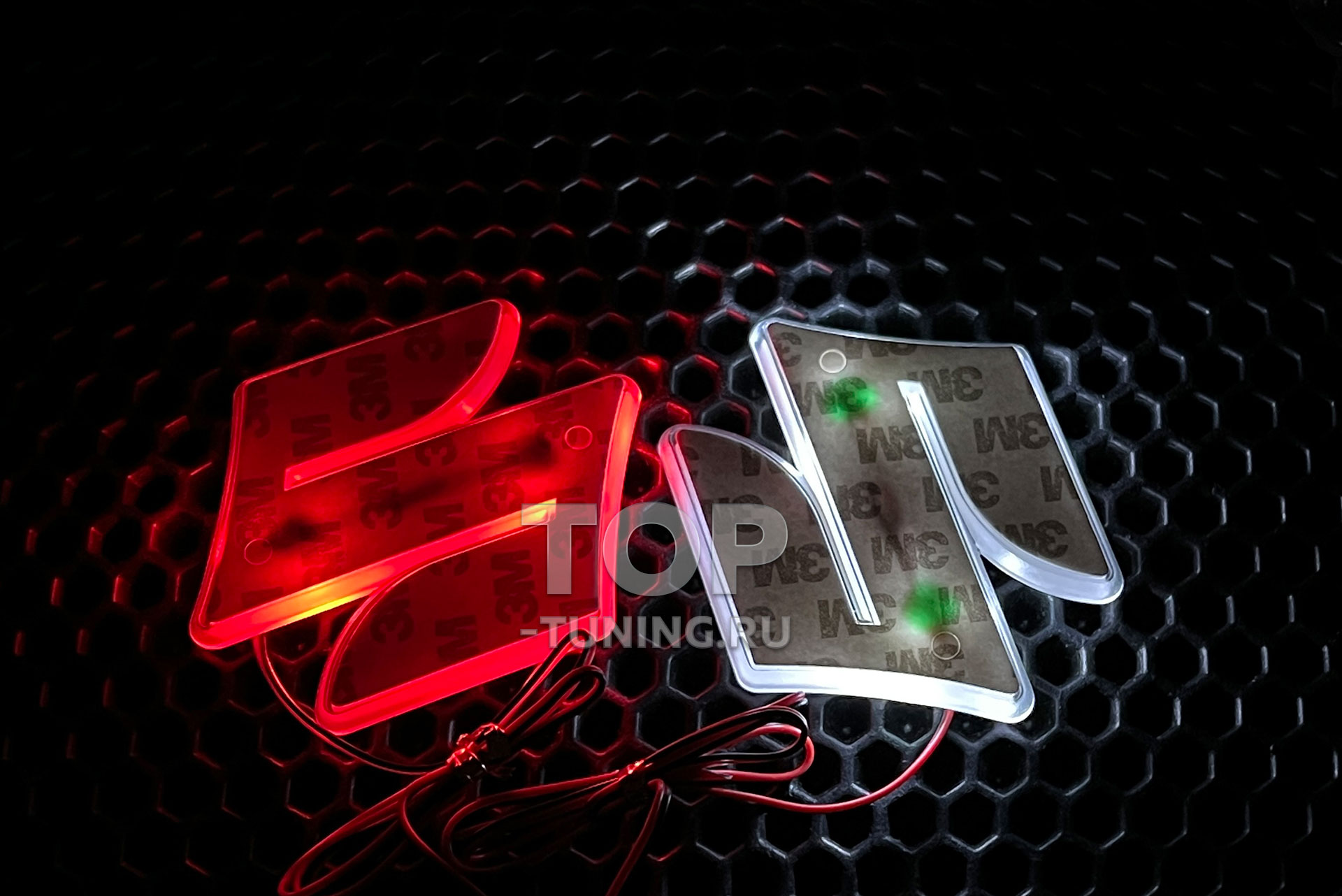 LED подсветка эмблемы Сузуки размер 85х85 мм Цена за 1 шт. | Размер: 85х85 мм | Цвет на выбор: Белый или красный | Эмблема приобретается отдельно 6540 Светодиодная вставка под эмблему Suzuki (85 x 85 mm)