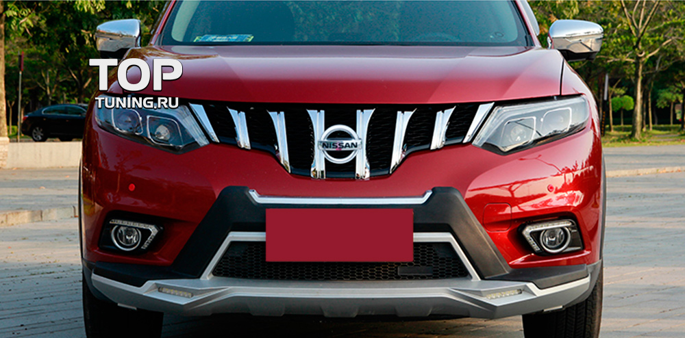 6594 Решетка радиатора TECH Design Imperator на Nissan X-Trail T32