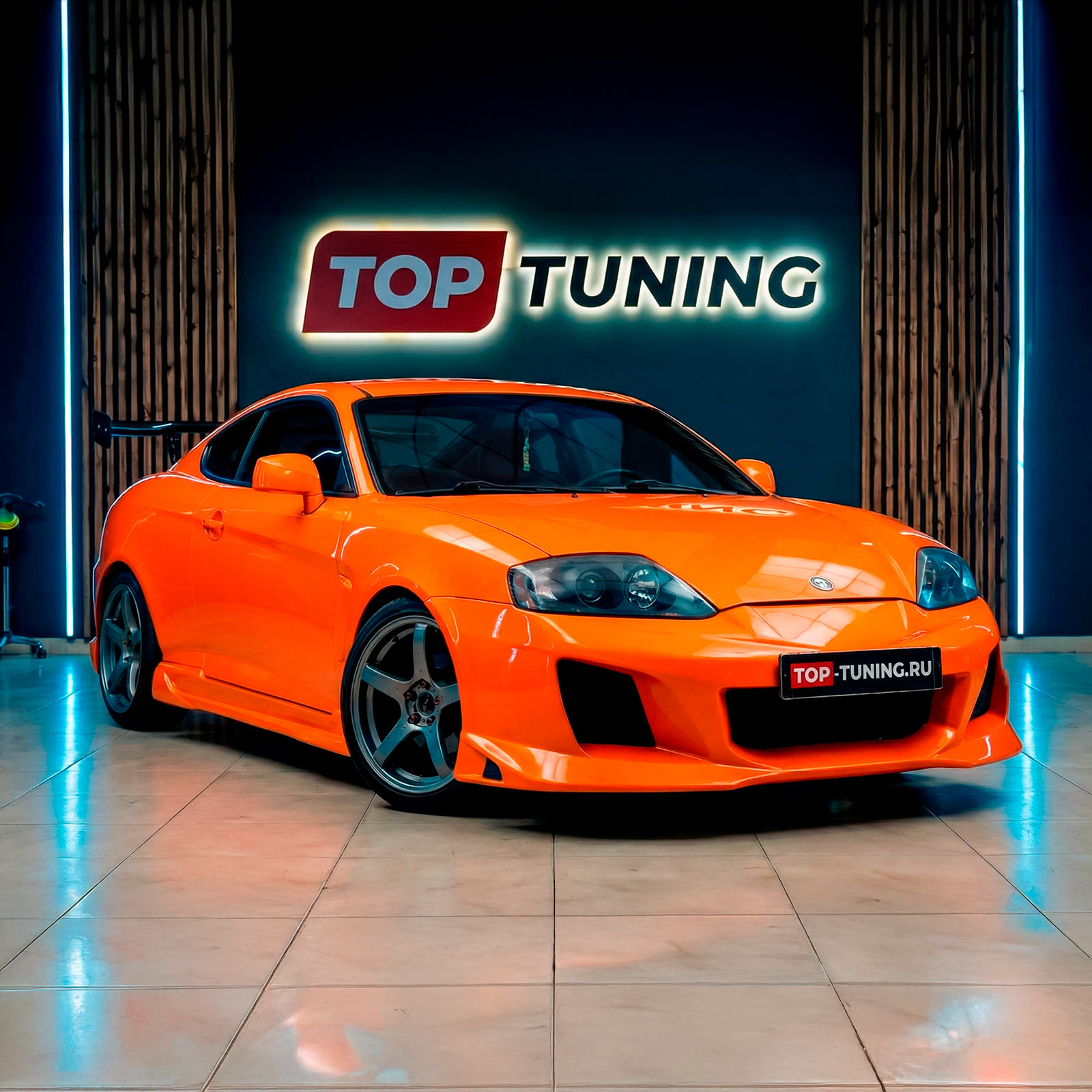 Обвес Warrior Mussa на Hyundai Tiburon Coupe GK