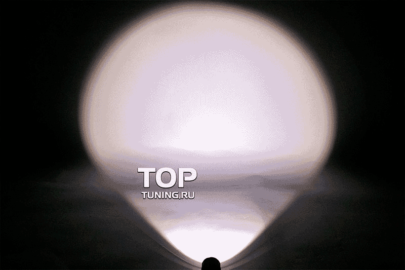 Светодиодный, удароустойчивый фонарь с механическим зумом Platinum LED