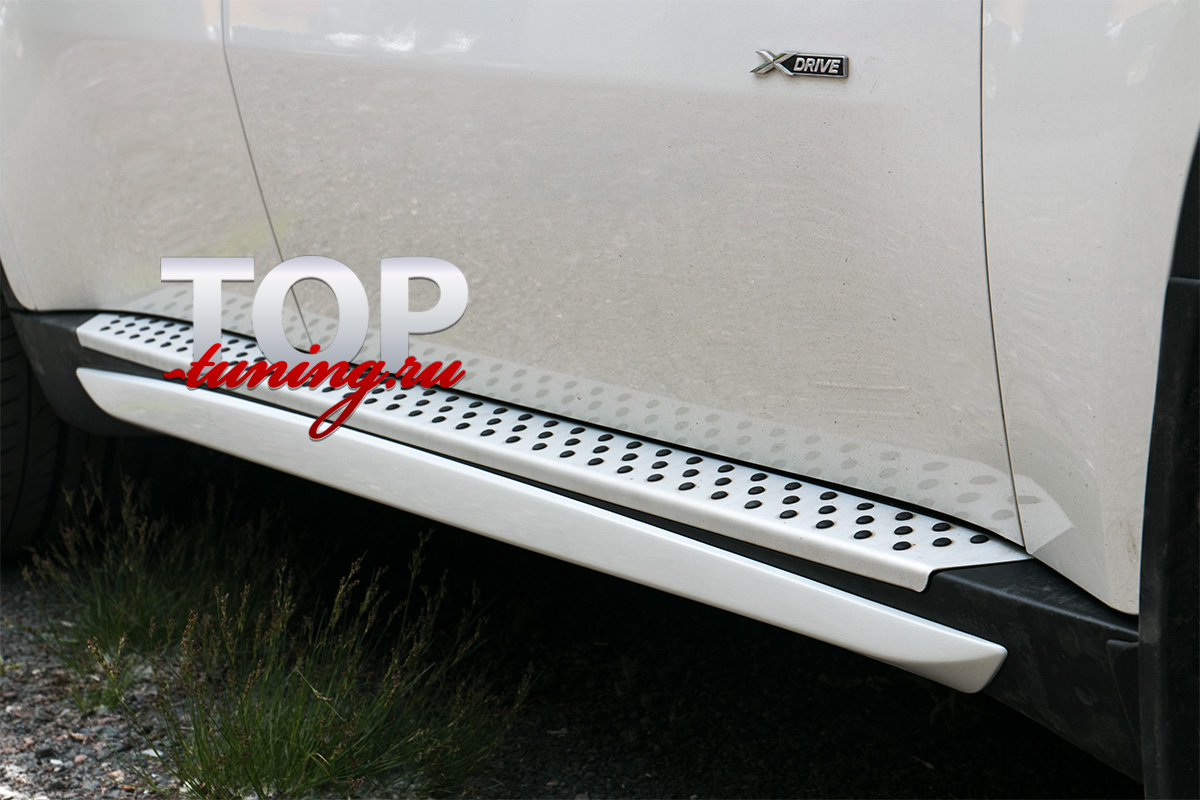 7804 Накладки на пороги Performance Max на BMW X6 E71