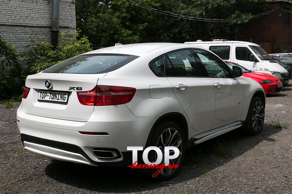 7804 Накладки на пороги Performance Max на BMW X6 E71