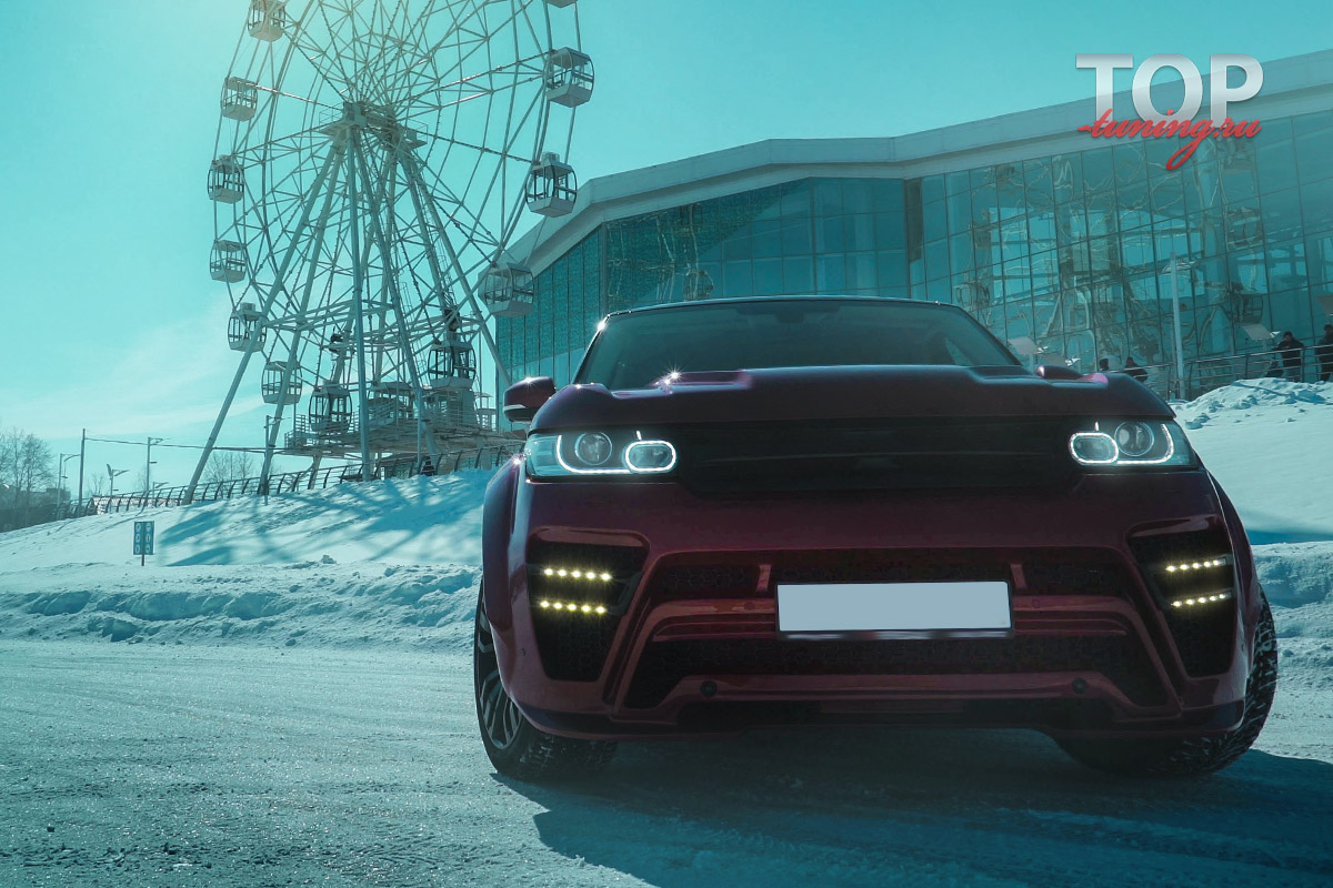 7836 Дневные ходовые огни LED Renegade на Land Rover Range Rover Sport 2