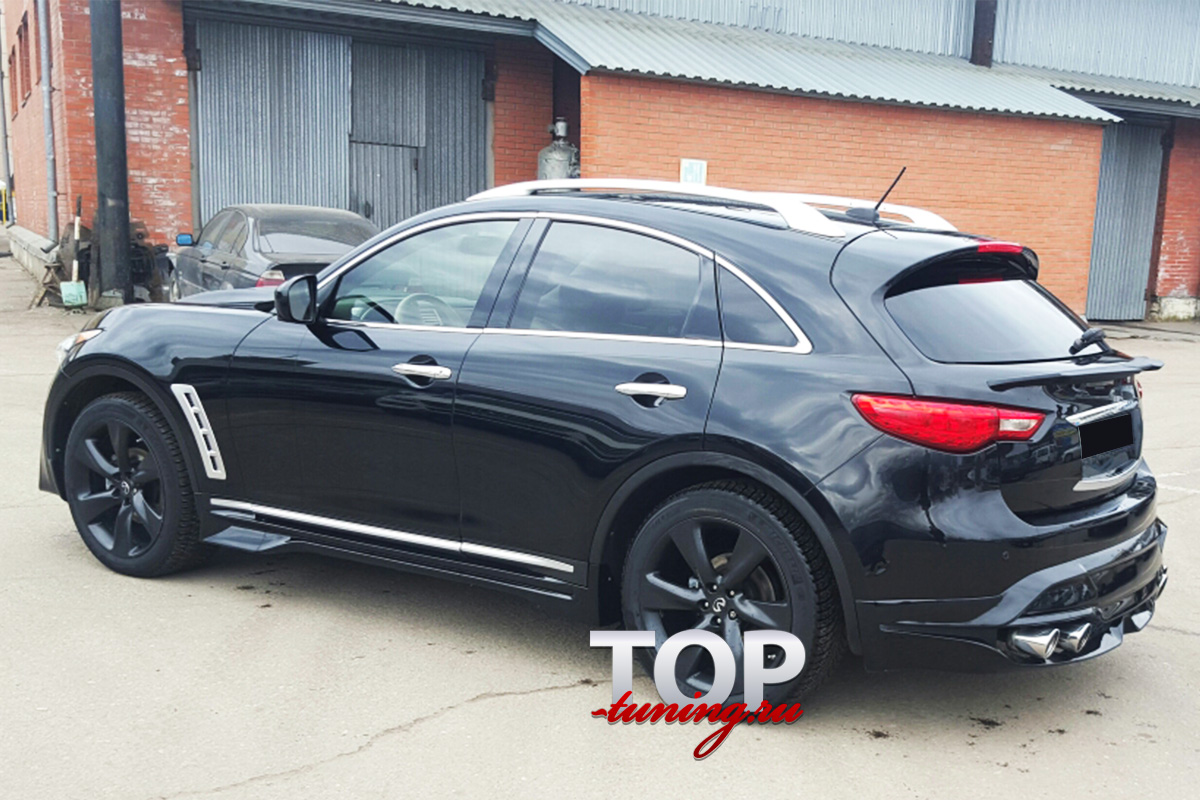 КОМПЛЕКТ ОБВЕСА ВОРТЕКС - ТЮНИНГ ИНФИНИТИ QX70, FX 35 / 37 / 50 (2-Е ПОКОЛЕНИЕ, РЕСТАЙЛИНГ)