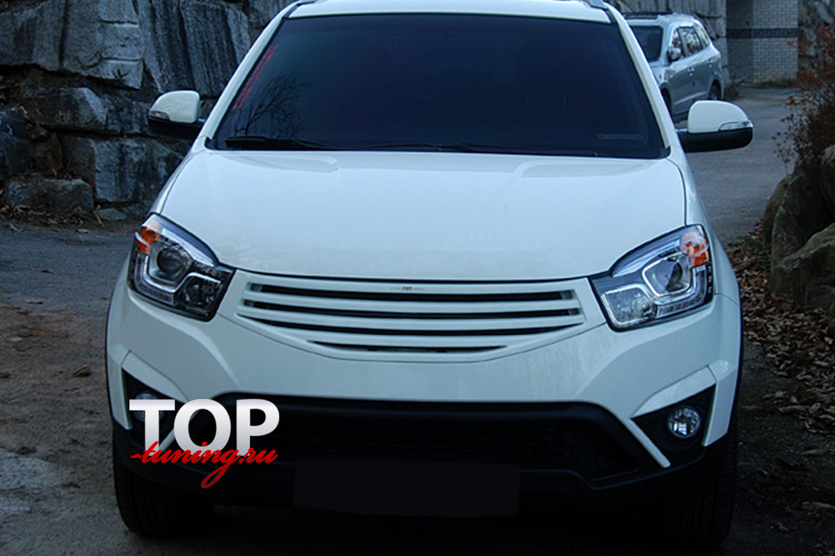 8312 Решетка радиатора Luxury рестайлинг на Ssang Yong Actyon 2