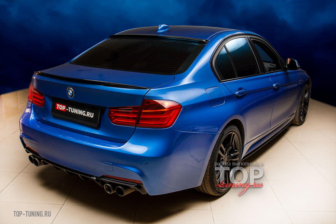 8401 Козырек на заднее стекло Schnitzer Style для BMW 3 F30