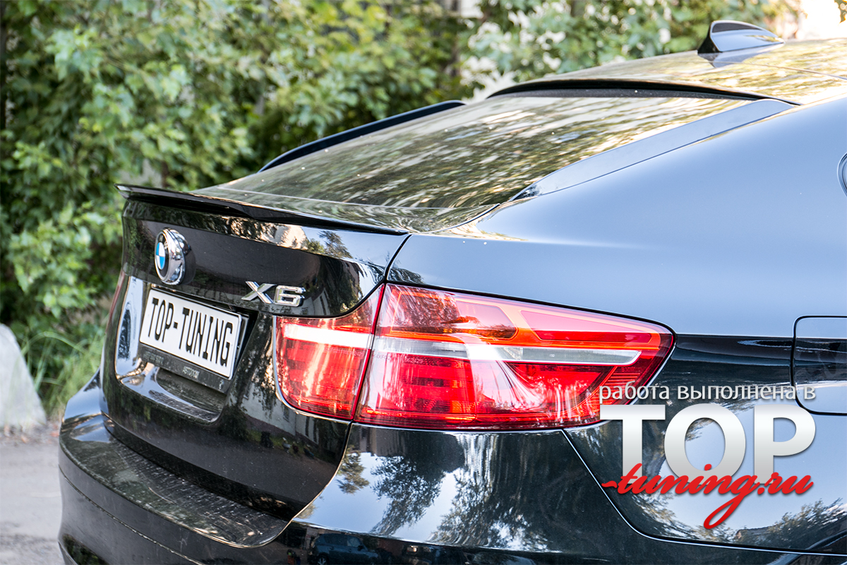 8490 Лип-спойлер с вырезом PERFORMANCE LINE на BMW X6 E71