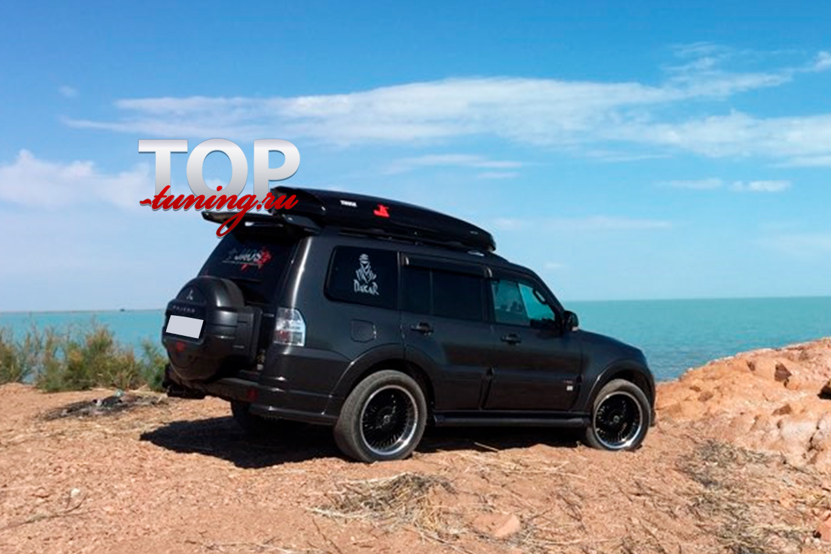 8512 Накладки на задний бампер JAOS Style на Mitsubishi Pajero