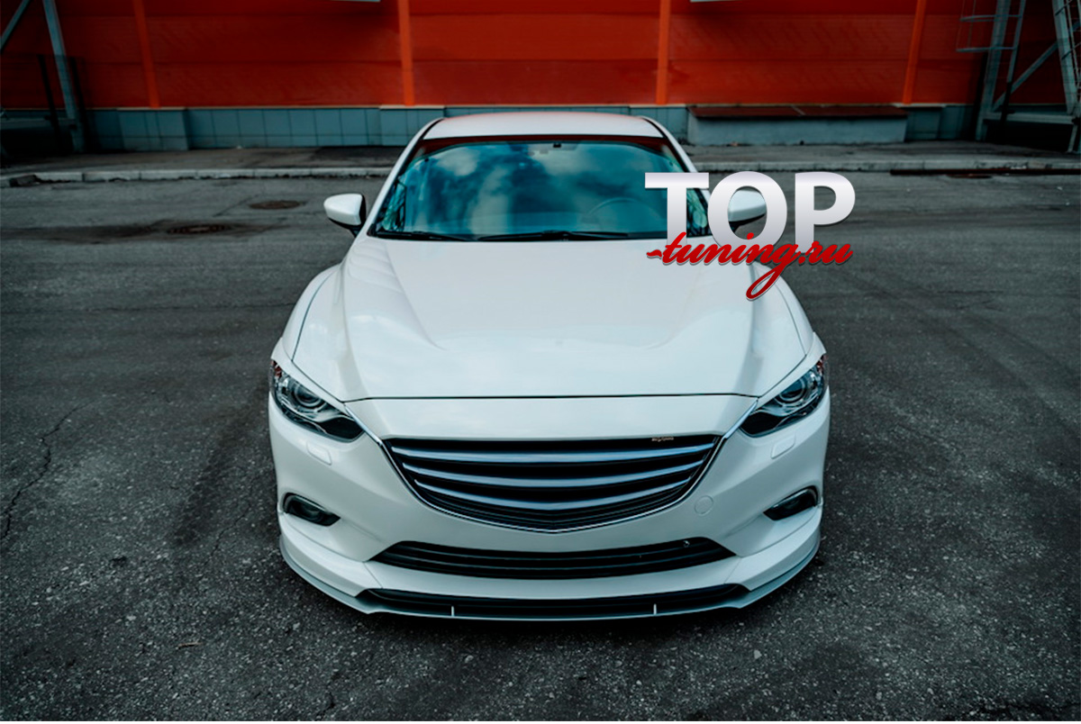 8534 Накладки на передний бампер A`PEX RS на Mazda 6 GJ