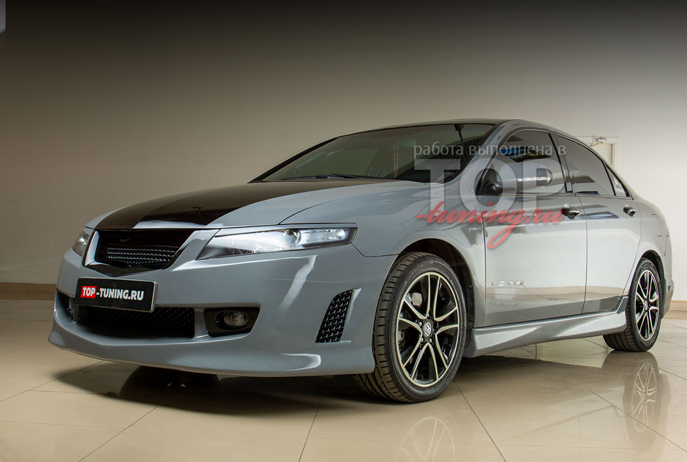 859 Передний бампер Mugen на Honda Accord 7