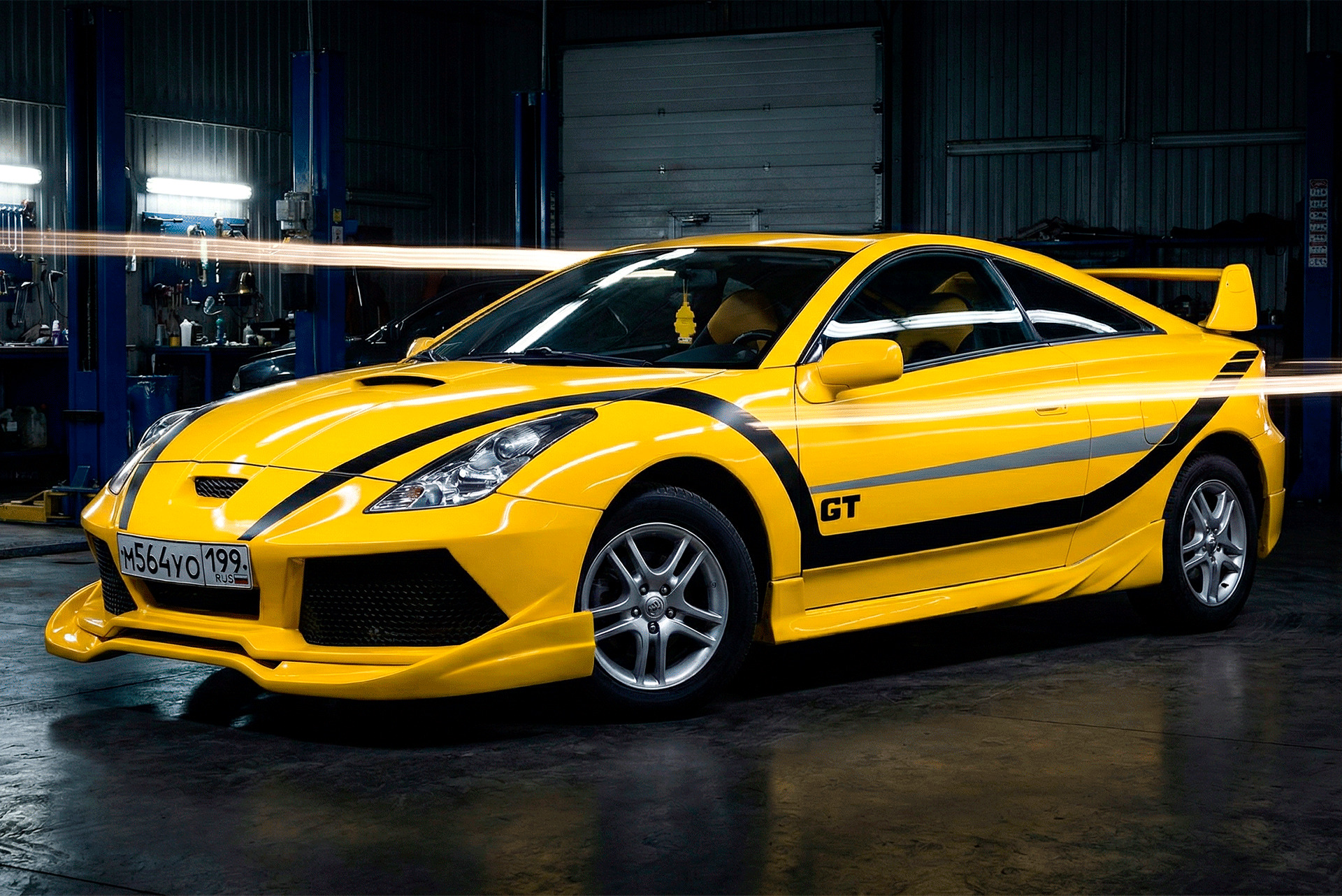 872 Элерон на передний бампер Gallardo для Toyota Celica T23