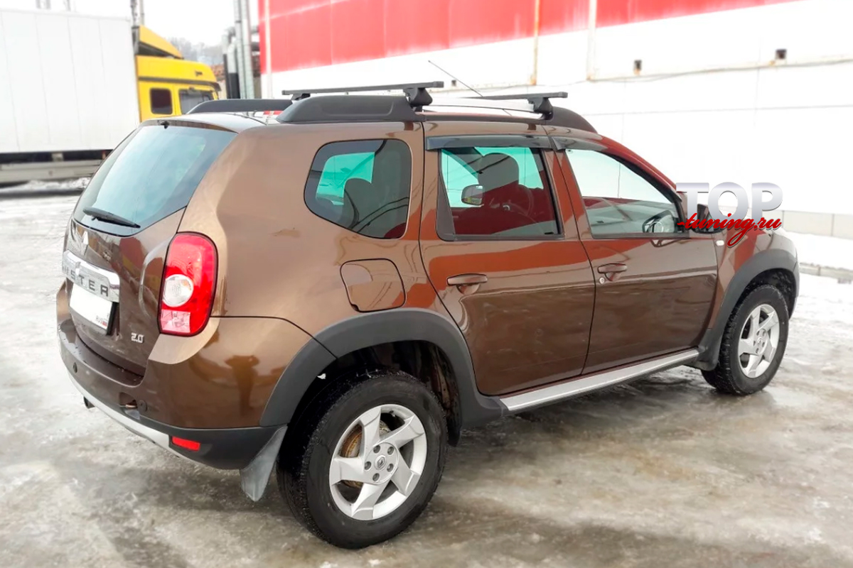 8737 Накладки на дверные ручки на Renault Duster 1