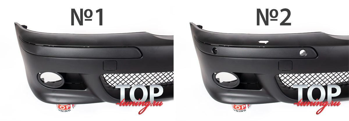 ТЮНИНГ БМВ 5, Е39 (1995 - 2003) ПЕРЕДНИЙ БАМПЕР М-СТИЛЬ ПОЛИУРЕТАН / ПРОСТОЙ МОНТАЖ / ПОД ОКРАСКУ* 8928 Передний бампер M-Style на BMW 5 E39