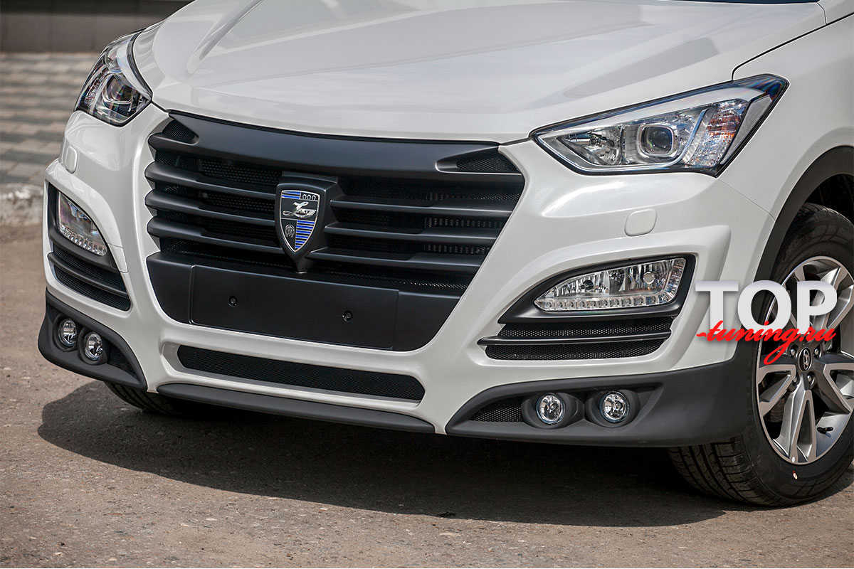 8958 Передний бампер LARTE GUFFO на Hyundai Santa Fe 3 (DM)