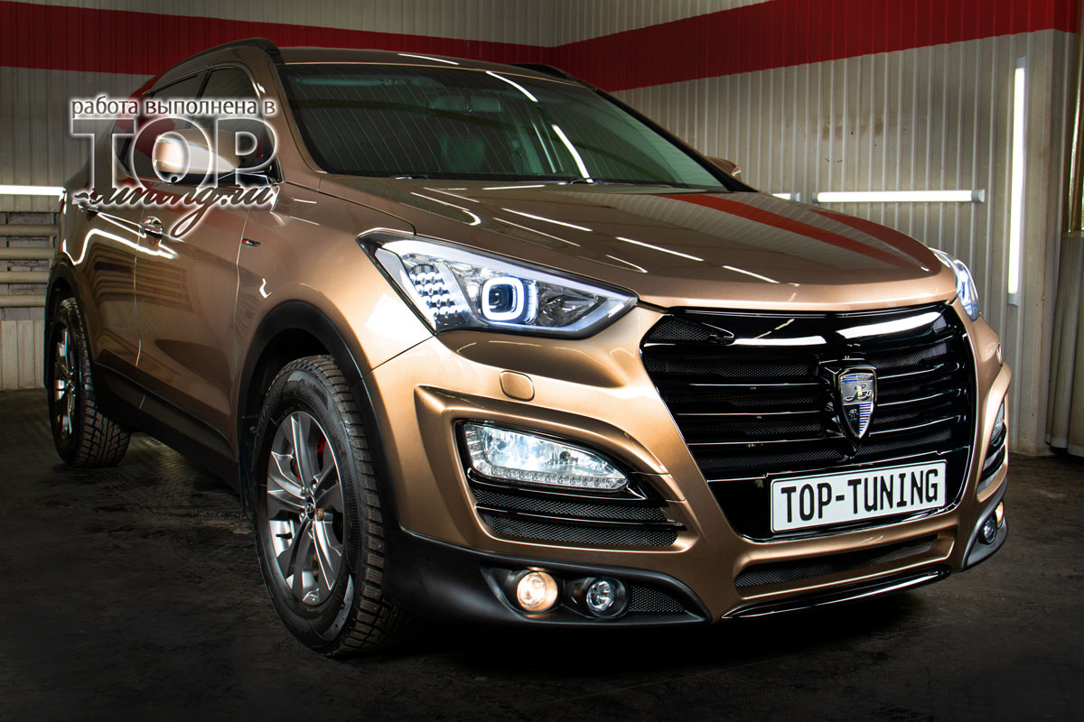 8958 Передний бампер LARTE на Hyundai Santa Fe 3 (DM)