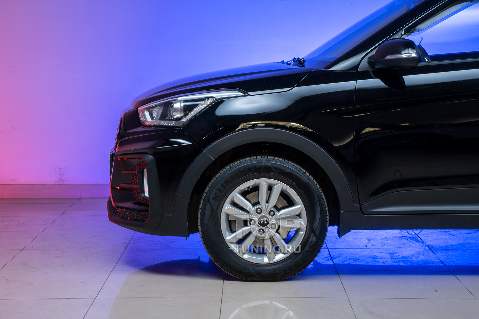 8961 Передний бампер ATOM на Hyundai Creta