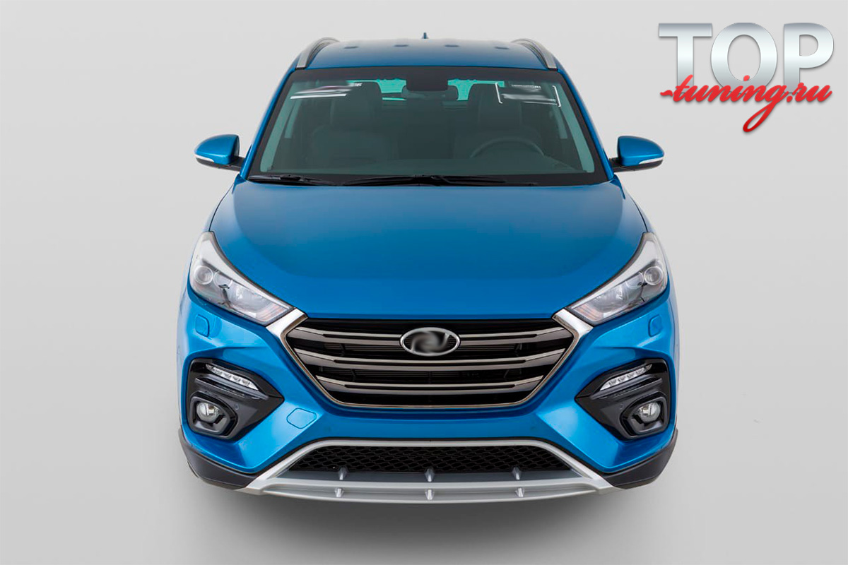 Передний бампер Grand Master на Hyundai Tucson