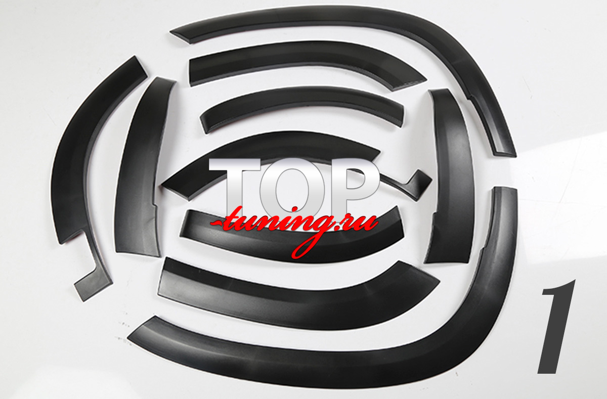 9040 Расширители арок (комплект) 13-17 на Toyota Land Cruiser Prado 150