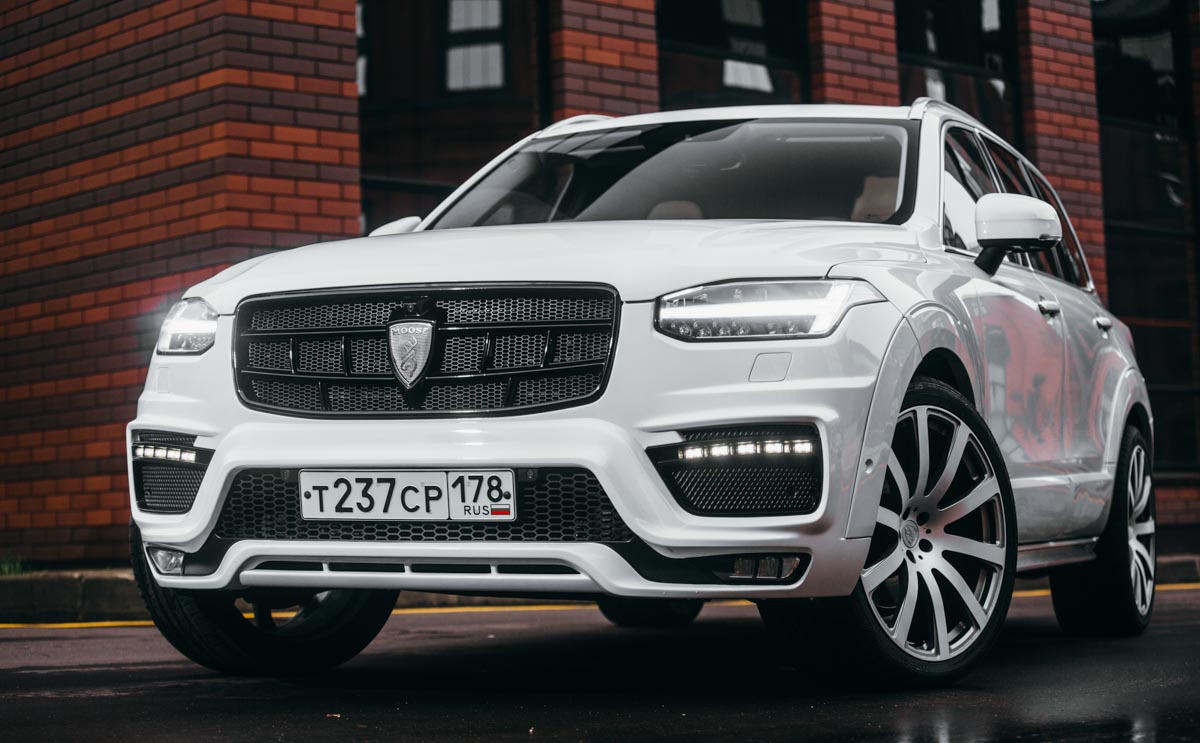 9108 Решетка радиатора Moose Design на Volvo XC90 II