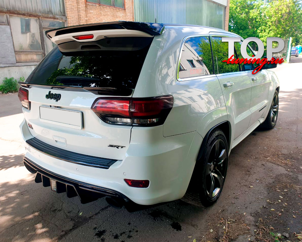 9214 Верхний спойлер Renegade Tyrannos на Jeep Grand Cherokee WK2