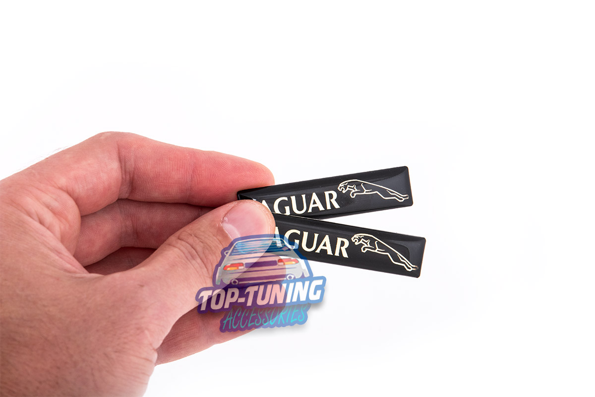 9328 Шильдики эмблемы 60 x 14 mm на Jaguar 