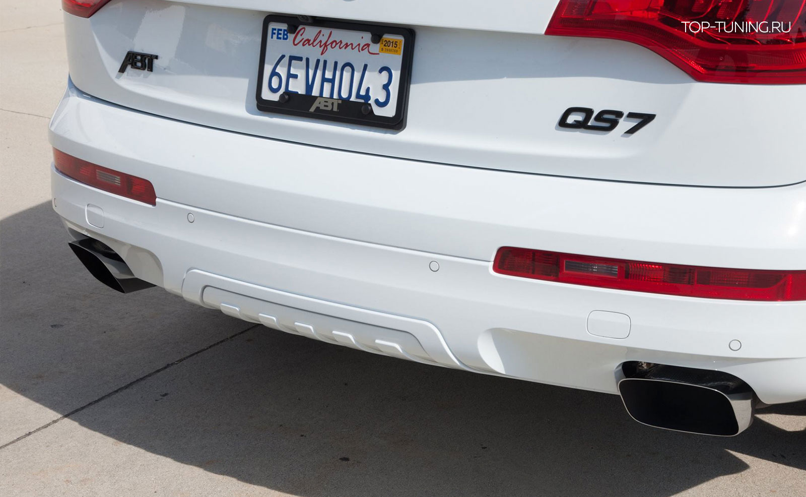 9362 Люк буксировочного устройства на Audi Q7 КРЫШКА ФАРКОПА ДЛЯ ЮБКИ ABT АНАЛОГ - РОССИЯ / СТЕКЛОПЛАСТИК / ПОД ОКРАСКУ