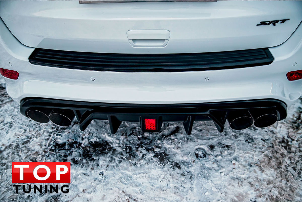 9458 Диффузор заднего бампера SRT на Jeep Grand Cherokee WK2