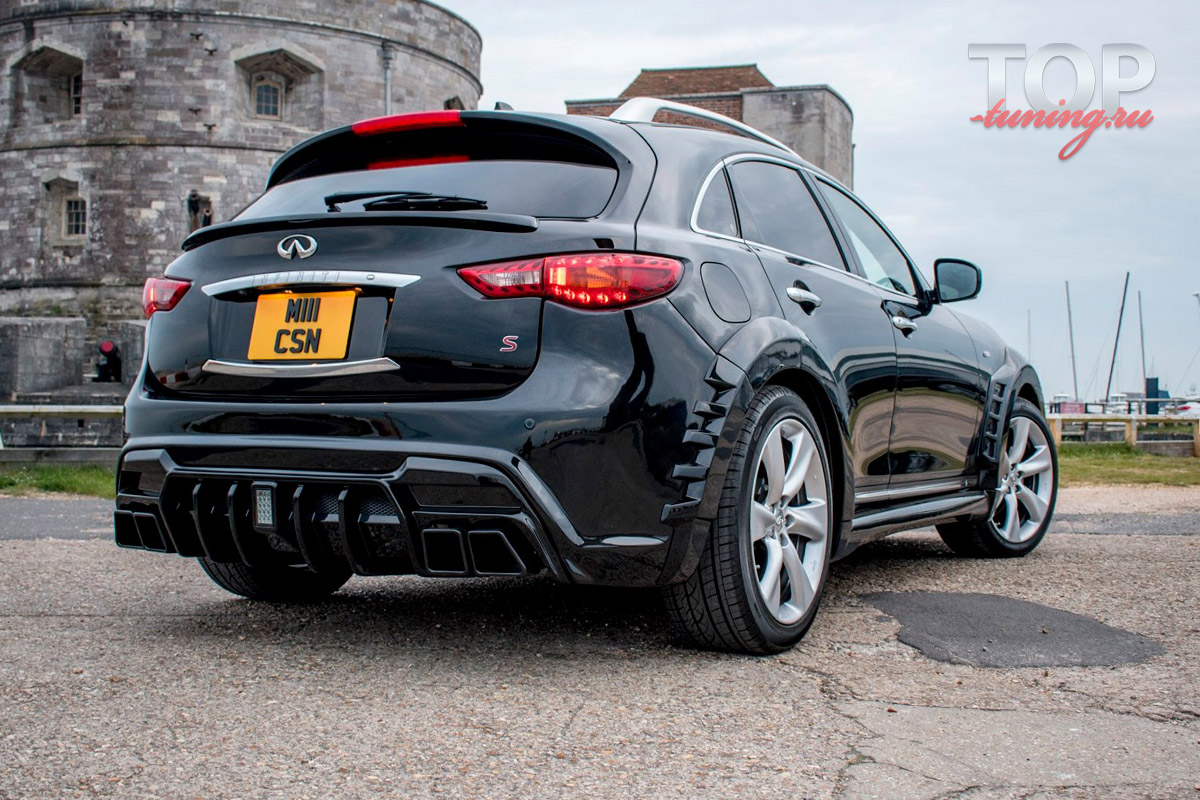 ТЮНИНГ ИНФИНИТИ FX/QX (S51 КУЗОВ; 2008+ ) СПОЙЛЕР НА ПЯТУЮ ДВЕРЬ - ОБВЕС РЕНЕГЕЙД